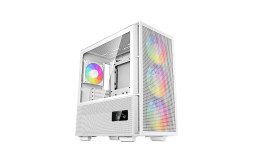 Deepcool CH560 DIGITAL WH, ATX, 4x120mm ARGB, White