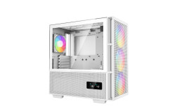 Deepcool CH560 DIGITAL WH, ATX, 4x120mm ARGB, White