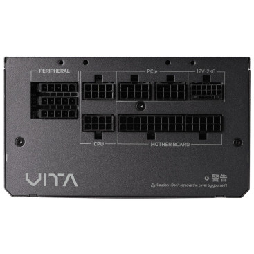 FSP VITA-750GM, 750W, 80 PLUS Gold, черный