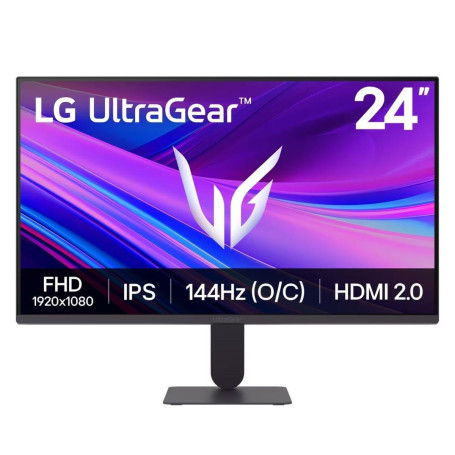 23.8" LG FHD UltraGear 24G411A-B, черный