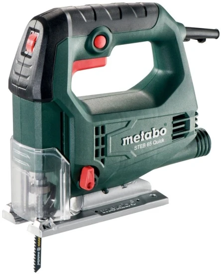 Лобзик Metabo Steb 65 Quick 450Вт 3000ходов/мин от электросети (кейс в комплекте)