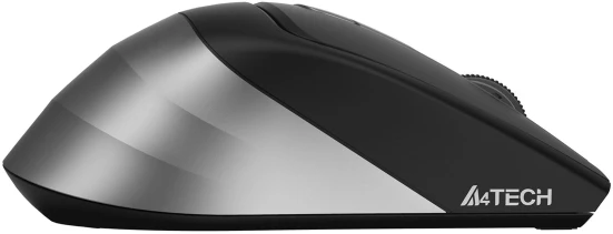 A4Tech Fstyler FG35S, беспроводная, 2000dpi, серый/черный