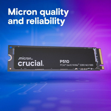Crucial P510 1TB M.2 2280 PCIe Gen5x4 CT1000P510SSD8