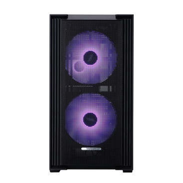 1STPLAYER AU6 ARGB, mATX, 3x120mm ARGB, Black, AU6-BK-2FA7-14-2FA7R-1FA7