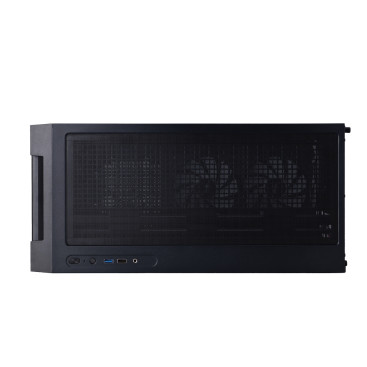 1STPLAYER AU6 ARGB, mATX, 3x120mm ARGB, Black, AU6-BK-2FA7-14-2FA7R-1FA7