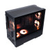 1STPLAYER AU6 ARGB, mATX, 3x120mm ARGB, Black, AU6-BK-2FA7-14-2FA7R-1FA7
