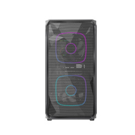 Powercase Mistral SM06 ARGB, mATX, 3x120mm ARGB, Black, CMMSM06B-A3