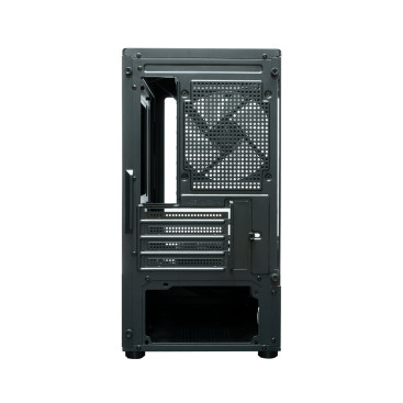 XASTRA Q300M 5FRGB, mATX, Aquarium, 5x120mm FRGB, Black, Q300M-5FC12F