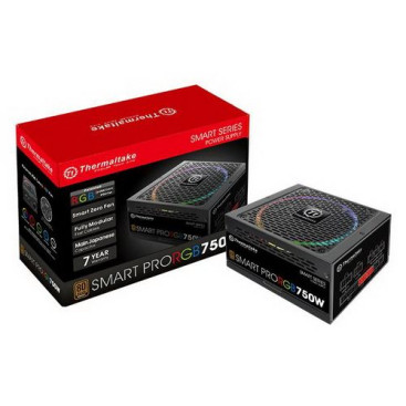 Thermaltake Smart Pro RGB 750, 750W, 80 PLUS Bronze, SPR-750AH3FSB-R, черный