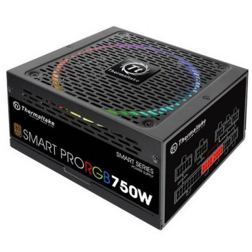 Thermaltake Smart Pro RGB 750, 750W, 80 PLUS Bronze, SPR-750AH3FSB-R, черный