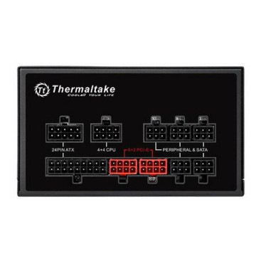 Thermaltake Smart Pro RGB 750, 750W, 80 PLUS Bronze, SPR-750AH3FSB-R, черный