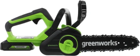 Цепная пила Greenworks G24CS25K2 аккум. дл.шины:10" (25cm) 1аккум. 2Ач ЗУ (2007707UA)