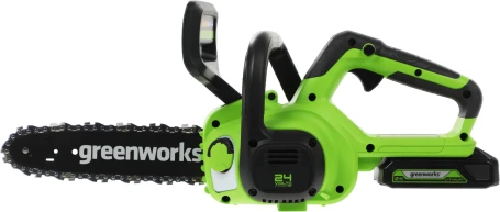 Цепная пила Greenworks G24CS25K2 аккум. дл.шины:10" (25cm) 1аккум. 2Ач ЗУ (2007707UA)