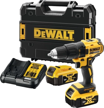 Дрель-шуруповерт DeWalt DCD777M2T аккум. патрон:быстрозажимной (кейс в комплекте) (DCD777M2T-QW)