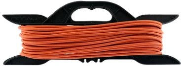 Удлинитель силовой PROconnect ПВС (11-7112) 2x0.75кв.мм 1розет. 20м ПВС 6A пласт.рамка оранжевый