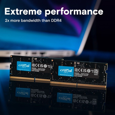 Crucial 48GB DDR5 5600 SO-DIMM CT48G56C46S5