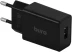 Сетевое зар./устр. Buro BUWA1 10.5W 2.1A USB-A черный (BUWA10S100BK)