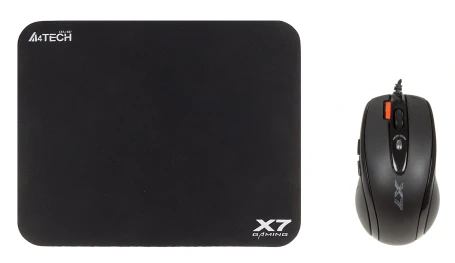 A4Tech X-7120, проводная, 2000dpi, черный
