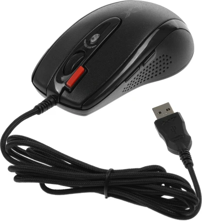 A4Tech X-7120, проводная, 2000dpi, черный