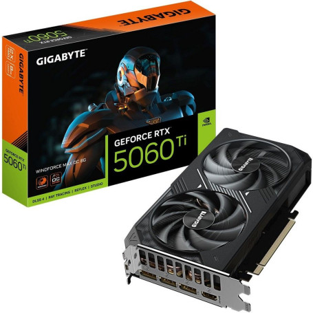 Gigabyte NVIDIA GeForce RTX 5060 Ti WINDFORCE MAX OC 8GB GDDR7 128bit 3xDP HDMI 2FAN (GV-N506TWF2MAX OC-8GD)