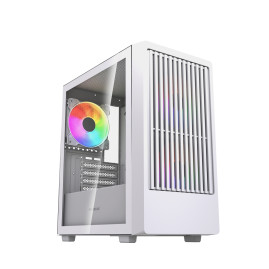 Powercase Mistral SM07 ARGB, mATX, 3x120mm ARGB, White, CMMSM07W-A3