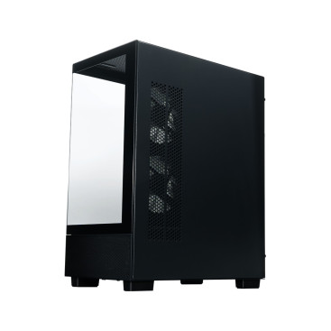 XASTRA Q400M 3ARGB-C6-UC, mATX, Aquarium, 3x120mm ARGB, Black, Q400M-3FM12A-C6-UC